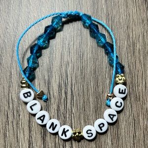Blank Space bracelet